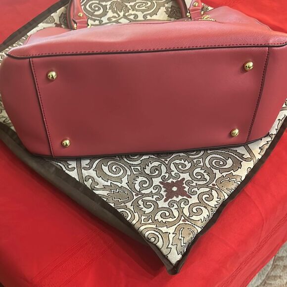 Anne Klein Tote Bag w/ Gold Embellishments - Picture 10 of 11